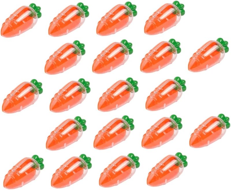 Carrot Shaped Plastic Candy Boxes 20Pcs For Wedding Party Favors Sweets Gifts - Image 1